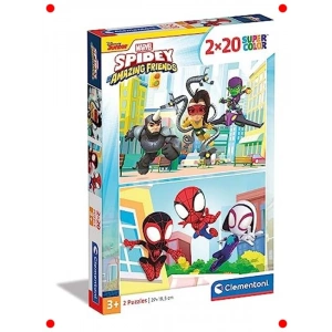 Kahramanlar Temalı Çocuk Yapbozu - 20 Parça