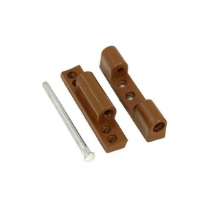 Kahverengi PVC Kapı Menteşesi, 90 mm Boyut