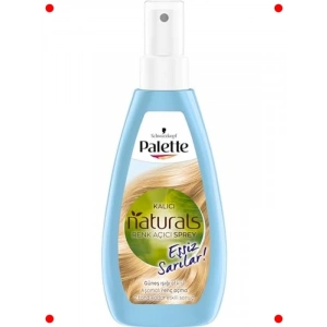 Kalıcı Doğal Renkler Saç Açıcı Sprey Boya