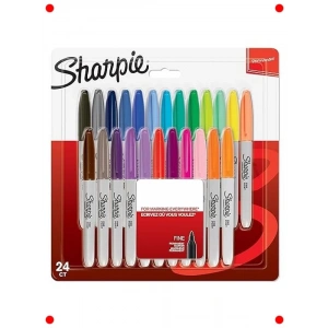 Kalıcı İnce Uçlu Marker Kalem Seti (24 Renk)