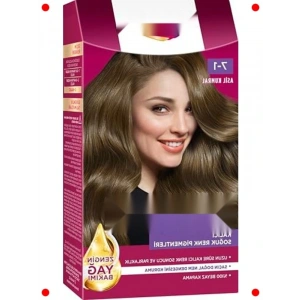 Kalıcı Saç sı - 7-1 Küllü Kumral Tonu