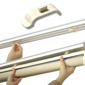 Kaliteli 10 Adet Zebra Perde Kornişe Takma Aparatı - Pratik Kullanım