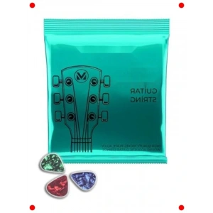 Kaliteli Elektro Gitar Teli Seti - 1 Takım + Pena