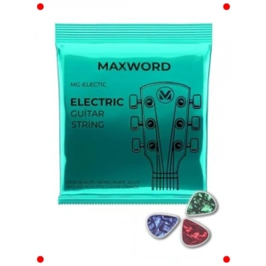 Kaliteli Elektro Gitar Teli Seti - 1 Takım + Pena