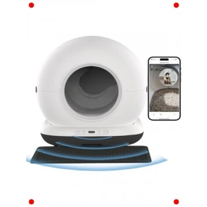 Kameralı Akıllı Otomatik Kedi Tuvaleti