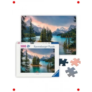 Kanada Manzarası Puzzle - 1000 Parça Yetişkin Yapbozu