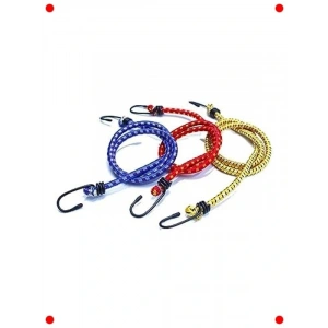 Kancalı Bagaj Gergi Lastiği Seti - 3 Adet (80 cm)