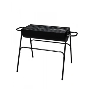 Kapaksız katı yakıtlı barbekü, pratik kullanım için