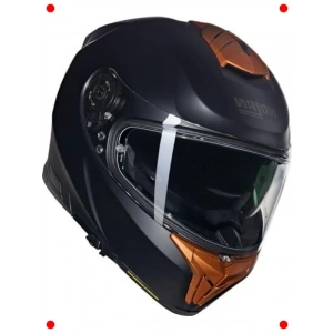 Kapalı Motosiklet Kaskı Classico Nobile Mat Siyah