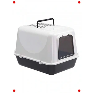 Kapalı ve Hijyenik Kedi Tuvaleti - Koku Kontrollü