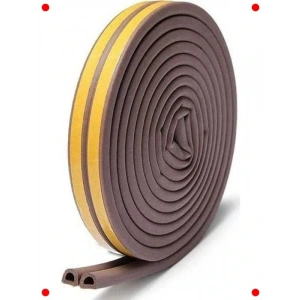 Kapı Pencere İzolasyon Bandı 5.60m Kahverengi