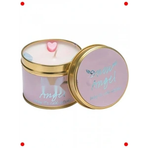 Kar Meleği Kokulu Dekoratif Teneke Mum