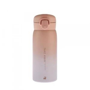 Karaca Skyfall Çelik Sızdırmaz Termos 350 ml Pembe