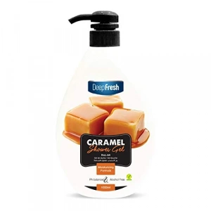 Karamel Aromalı Duş Jeli, 1 Litre Boyutunda