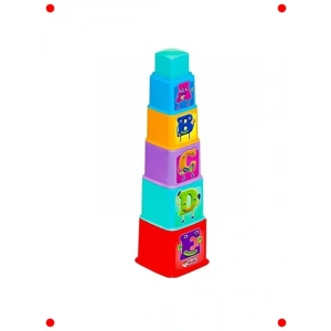 Kare Kule Şekil Eşleştirme Oyuncağı