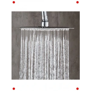 Kare Slim Tepe  Başlığı - Paslanmaz Metal (20x20 cm)