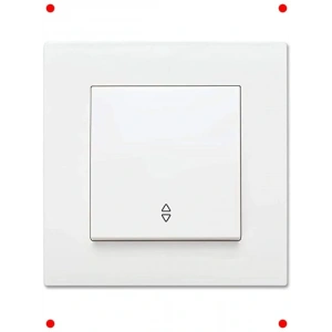 Kare Tasarım Çift Yönlü Elektrik Anahtarı