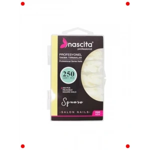 Kare Uçlu Profesyonel Takma Tırnaklar 250li