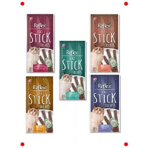 Karışık Lezzet Kedi Ödül Çubukları (5li Set)