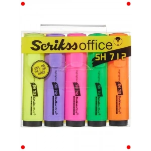 Karışık Renk 5li Fosforlu Kalem Seti