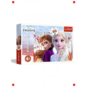 Karlar Ülkesi 2 Anna ve Elsa 60 Parça Renkli Yapboz