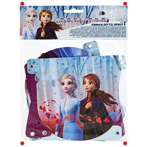 Karlar Ülkesi 2 Temalı 2 Metre Doğum Günü Afişi