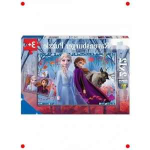 Karlar Ülkesi Temalı 2x12 Parça Yapboz (3+ Yaş)