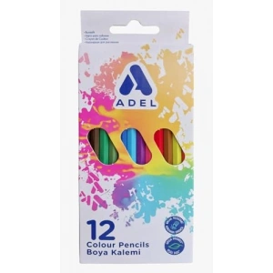 Karton Kutu Seti, 12 Renk ve Parlak Tasarım