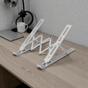 Katlanabilir Alüminyum Laptop Standı, 6 Kademeli Yükseltici