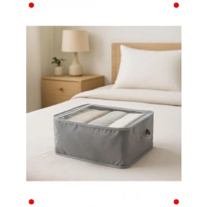 Katlanabilir Çok Amaçlı Saklama Kutusu (Gri)