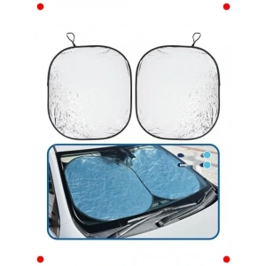 Katlanabilir Oto Ön Cam Güneşliği - XL Boy