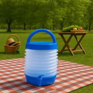 Katlanabilir Su Sebili, 5.5 Litre Kapasiteli ve Pratik Tasarım