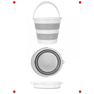 Katlanabilir Yer Tasarrufu Sağlayan Tezlik Kovası 13 L