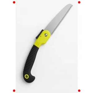 Katlanır Bahçe Budama Testeresi (18cm Bıçak, Güvenlik Kilitli)