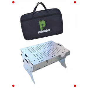 Katlanır Paslanmaz Çelik Mangal ve Ateş Çukuru