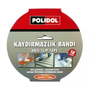 Kaydırmaz Bant, 25 mm x 18,3 m Boyutunda, Siyah Renk