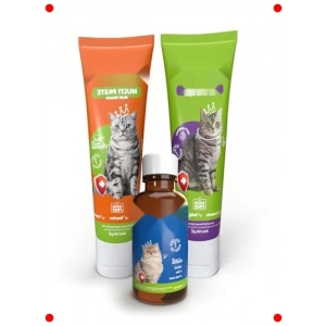 Kedi Destekleyici Macun Seti (Malt & Multivitamin)