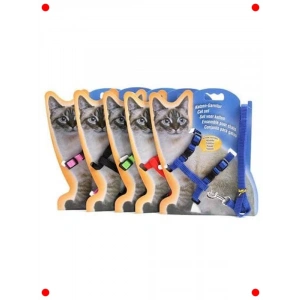 Kedi Göğüs Tasması ve Uzatma Seti 120 cm