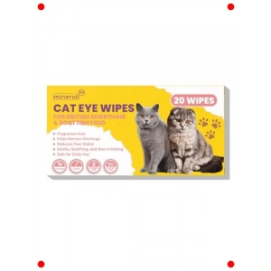 Kedi Göz Temizleme Mendili - 20 Adet