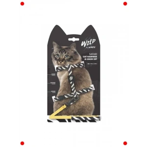 Kedi İçin Konforlu Göğüs Tasması ve Gezdirme Seti