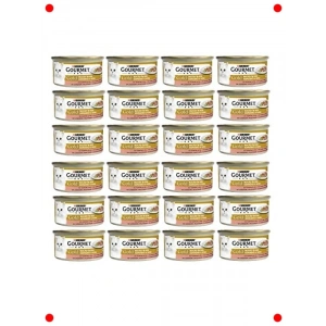 Kedi Konservesi | Somonlu Tavuklu Soslu 24x85 gr