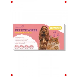 Kedi/Köpek Göz Temizleme Mendili - 20 Adet