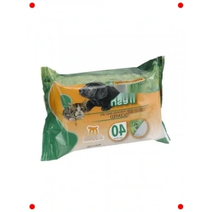 Kedi Köpek Temizleme Mendili - Yeşil Çay Kokulu