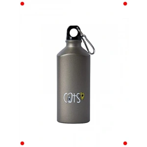 Kedi Motifli 600 ML Alüminyum Matara