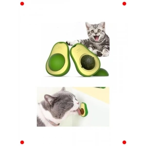 Kedi Nanesi Avokado Şekilli Yalama Topu Catnip Oyuncağı