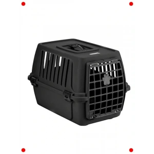 Kedi Taşıma Çantası Siyah 47x37 cm