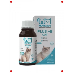 Kedi Tüy & Tırnak Sağlığı Damlası +B Multivitamin 50 ML