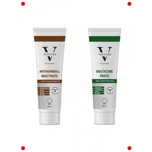 Kedi Tüy Yumağı Önleyici Malt Macun & Multivitamin Seti