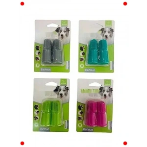 Kedi ve Köpek Parmak Diş Fırçası (2 Adet)