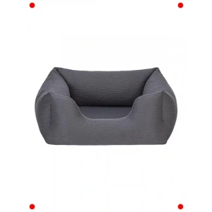 Kedi ve Köpek Yatağı - Küçük Boy Antrasit - 50x60 cm